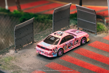 Tarmac Works 1/64 VERTEX Silvia (S 14) Minnie Mouse - Tarmac Works GLOBAL64