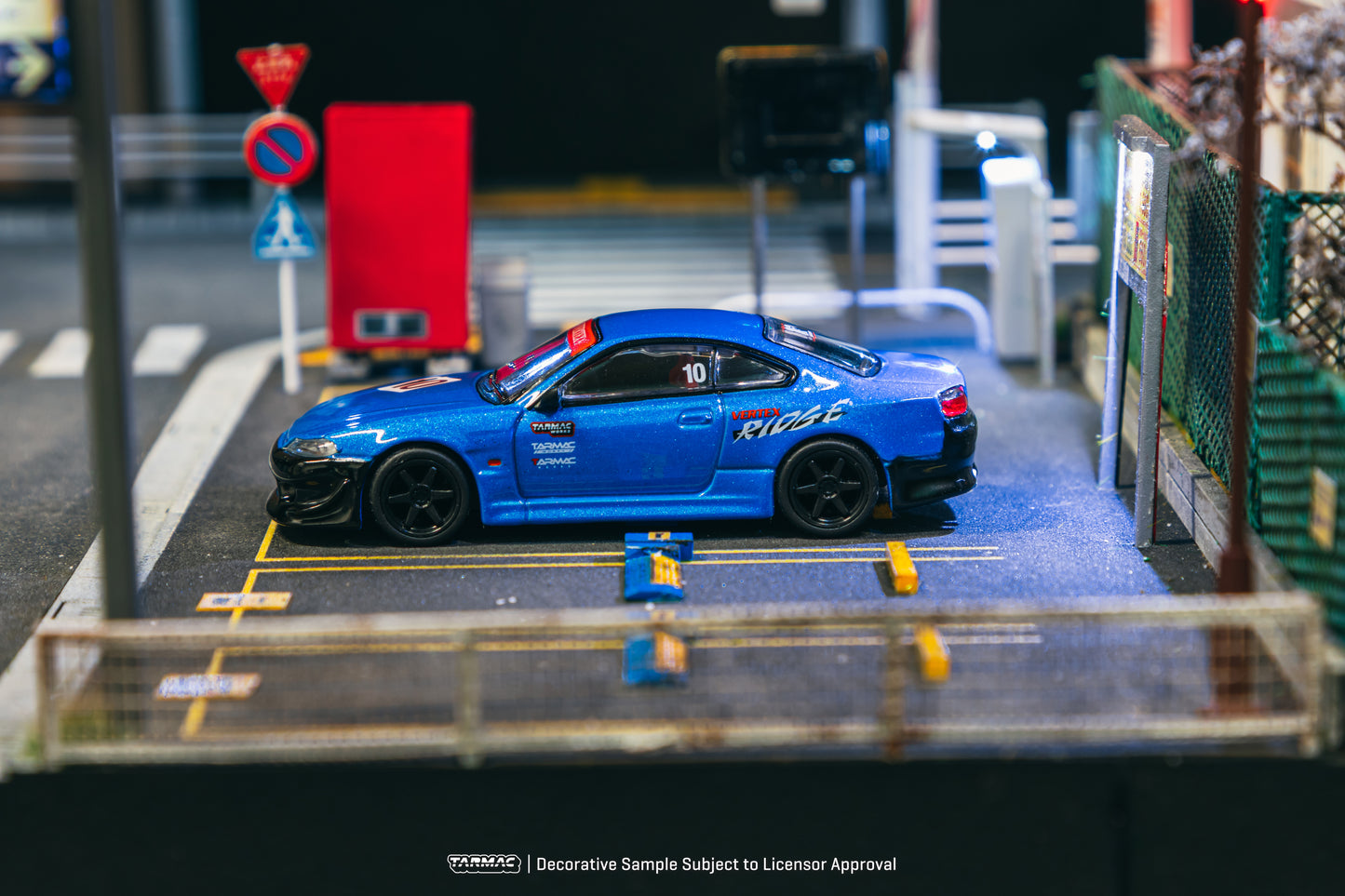 Tarmac Works 1/64 Nissan VERTEX Silvia (S 15) Tarmac Works 10th Anniversary - GLOBAL64