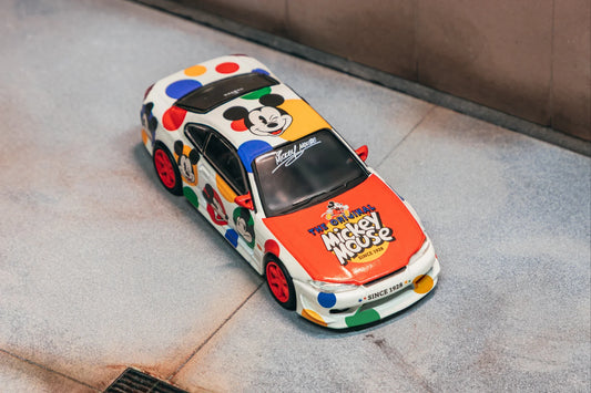 Tarmac Works 1/64 VERTEX Silvia (S 15) Mickey Mouse - Tarmac Works GLOBAL64