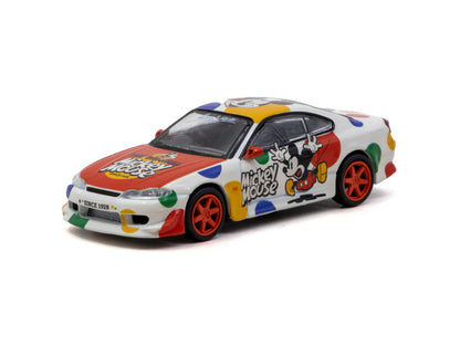 Tarmac Works 1/64 VERTEX Silvia (S 15) Mickey Mouse - Tarmac Works GLOBAL64