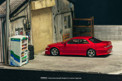 Tarmac Works 1/64 VERTEX Toyota Mark II JZX100 Red Metallic - GLOBAL64