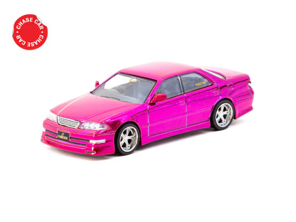 Tarmac Works 1/64 VERTEX Toyota Mark II JZX100 Red Metallic - GLOBAL64
