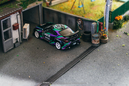 Tarmac Works 1/64 HKS Toyota GR86 Black - GLOBAL64