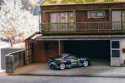 Tarmac Works 1/64 HKS Toyota GR86 Black - GLOBAL64