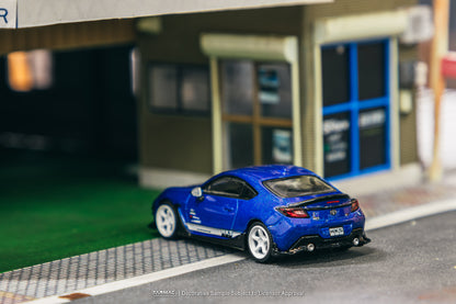 Tarmac Works 1/64 HKS Toyota GR86 Blue Metallic - GLOBAL64