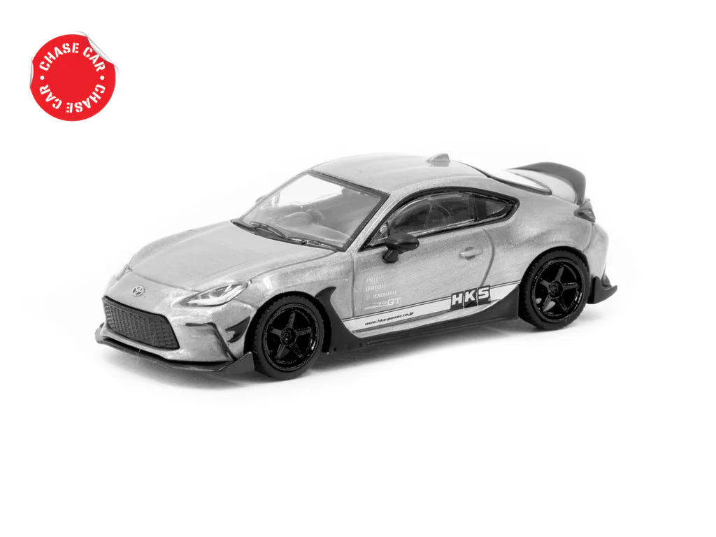 Tarmac Works 1/64 HKS Toyota GR86 Blue Metallic - GLOBAL64