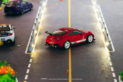 Tarmac Works 1/64 HKS Toyota GR86 Red - GLOBAL64
