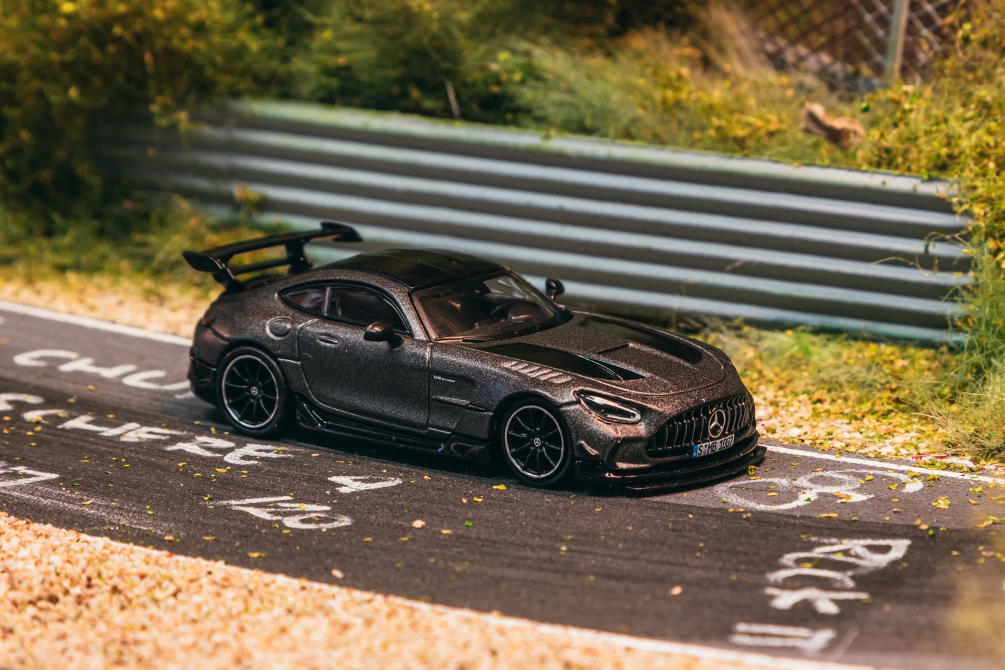 Tarmac Works 1/64 Mercedes-Benz AMG GT Black Series Grey - Tarmac Works GLOBAL64