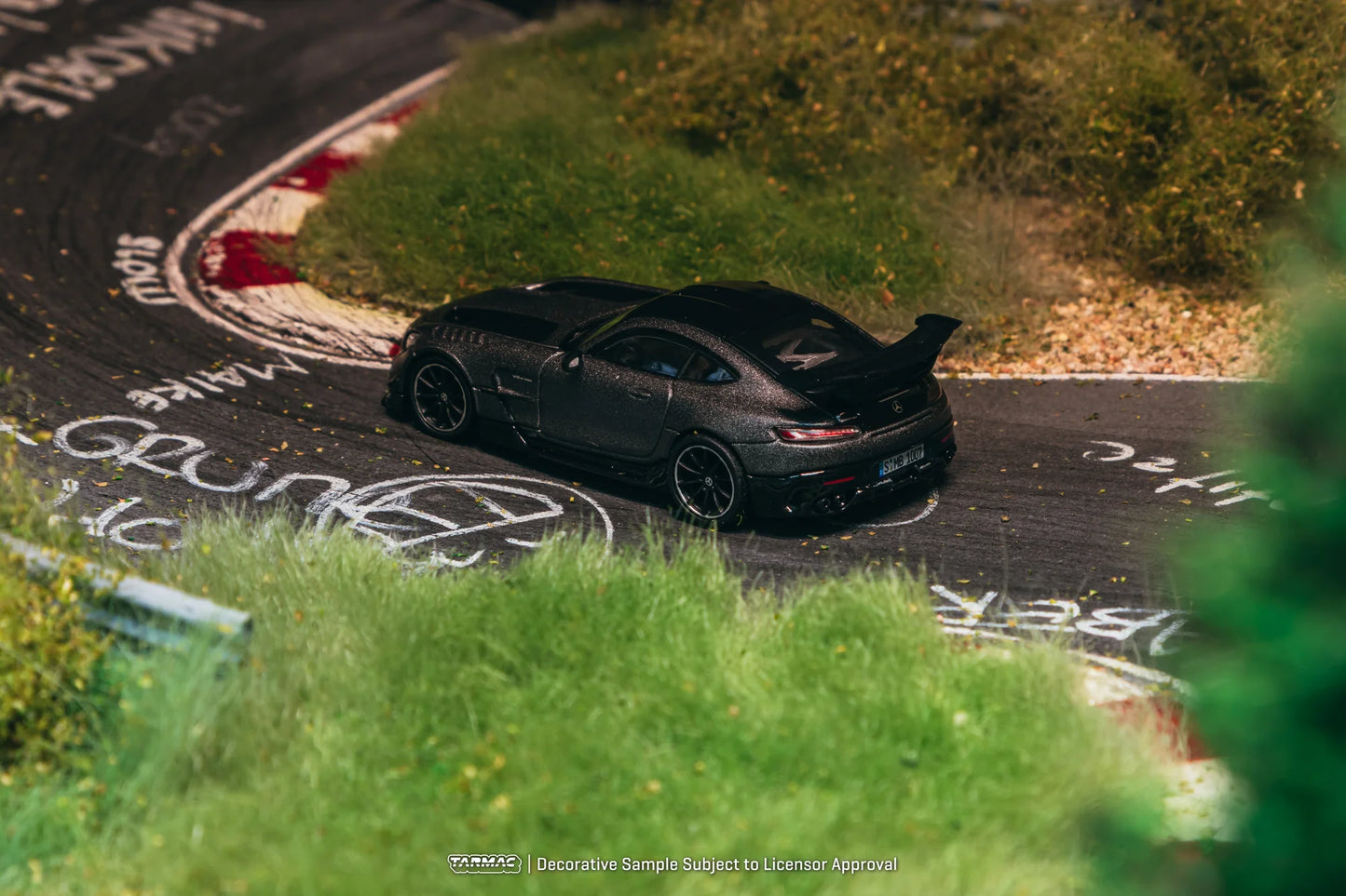 Tarmac Works 1/64 Mercedes-Benz AMG GT Black Series Grey - Tarmac Works GLOBAL64