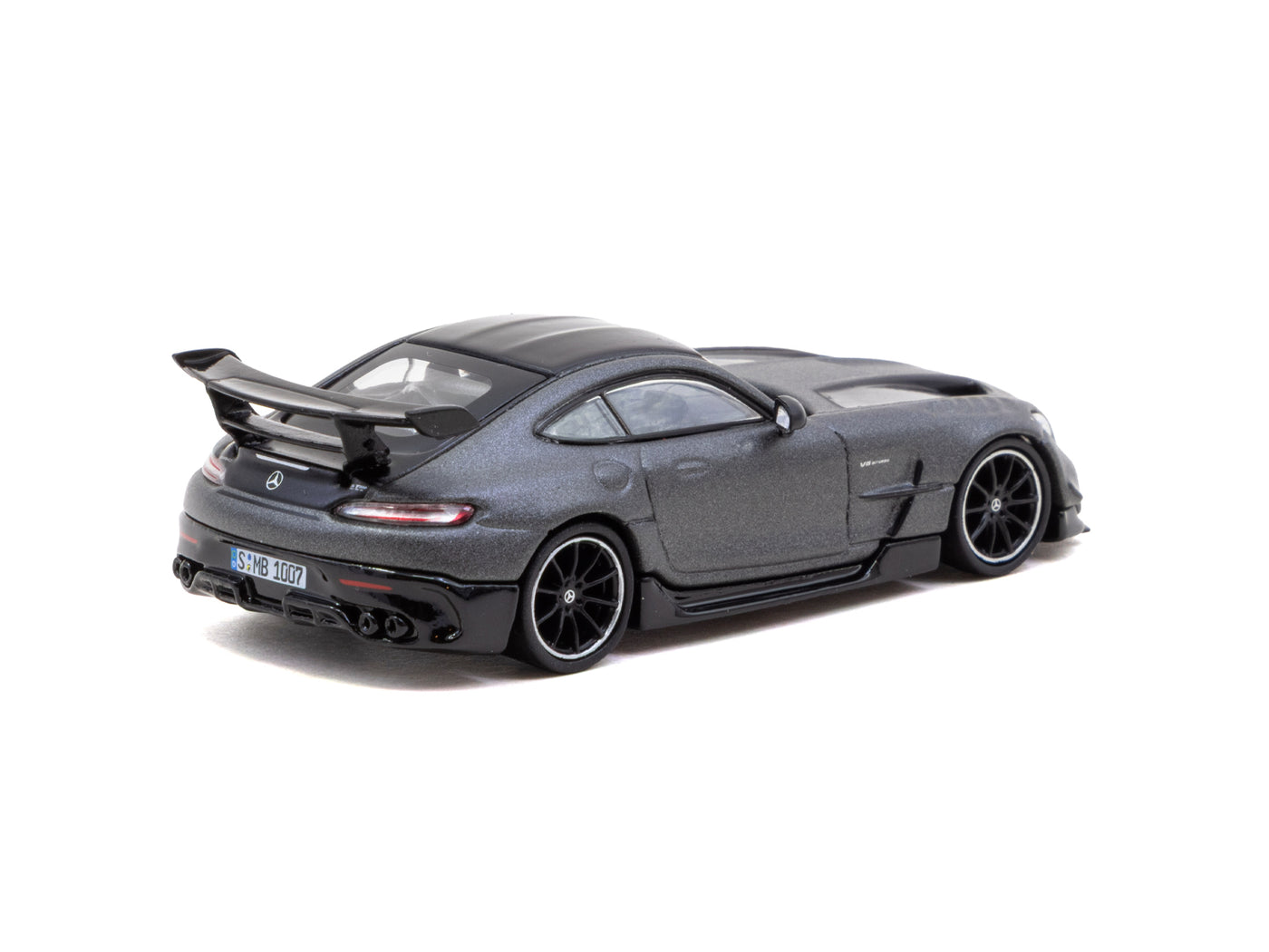 Tarmac Works 1/64 Mercedes-Benz AMG GT Black Series Grey - Tarmac Works GLOBAL64
