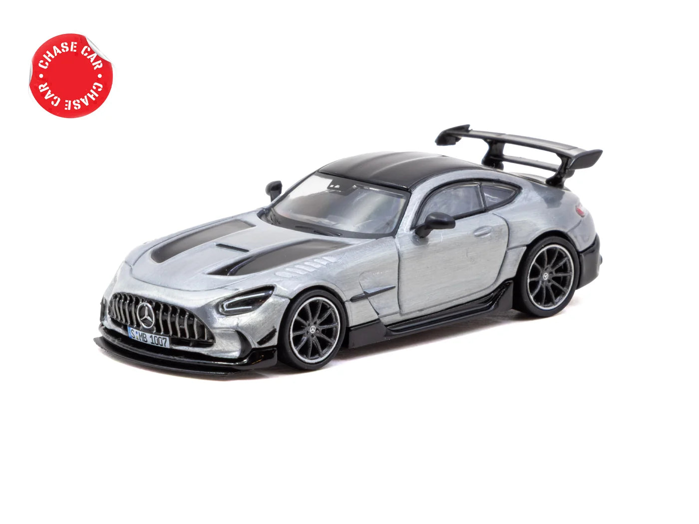Tarmac Works 1/64 Mercedes-Benz AMG GT Black Series Grey - Tarmac Works GLOBAL64