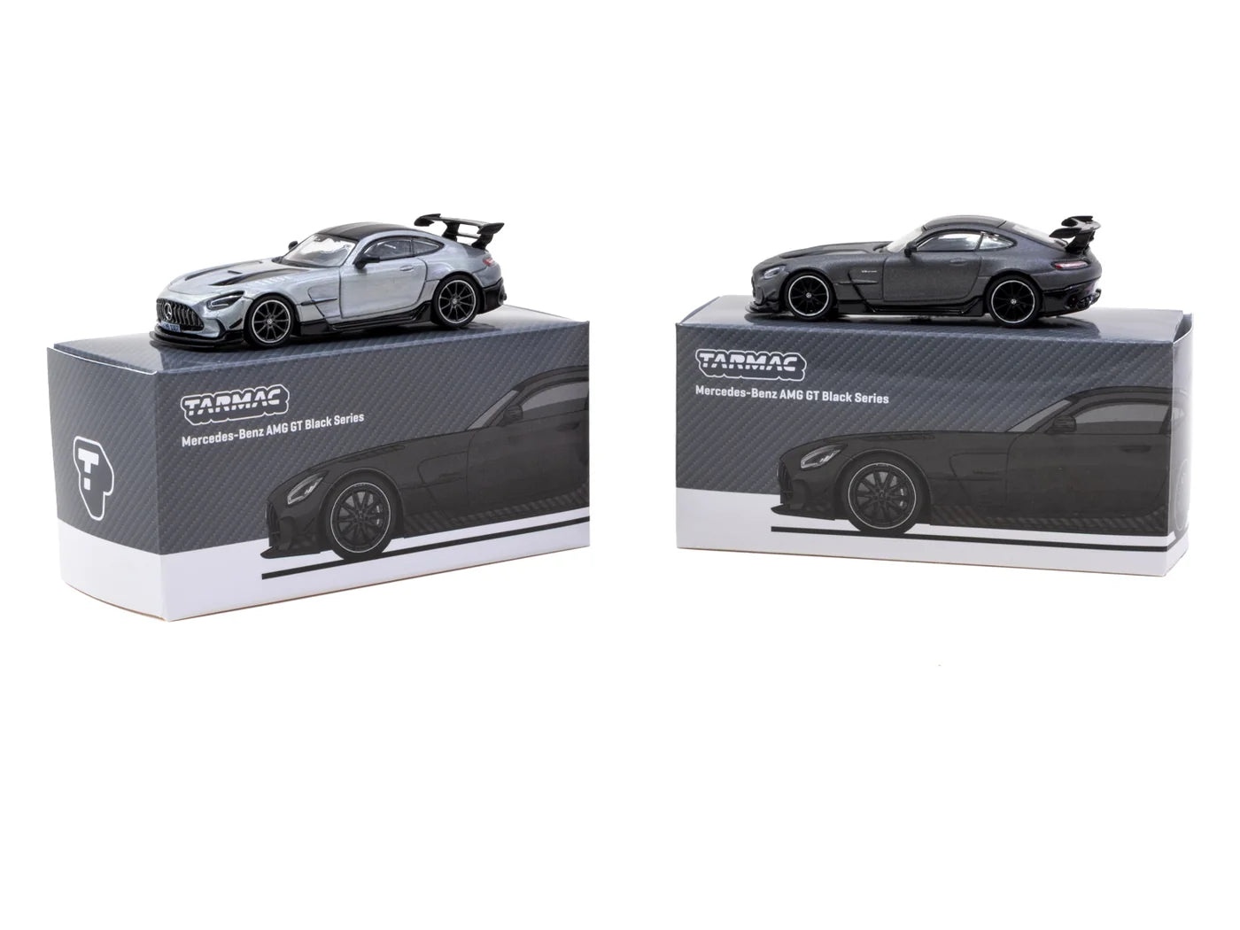 Tarmac Works 1/64 Mercedes-Benz AMG GT Black Series Grey - Tarmac Works GLOBAL64