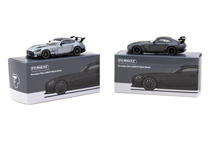 Tarmac Works 1/64 Mercedes-Benz AMG GT Black Series Grey - Tarmac Works GLOBAL64