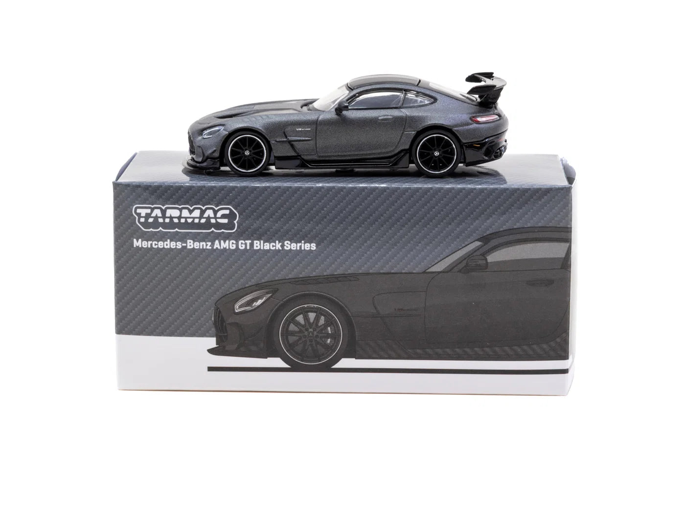 Tarmac Works 1/64 Mercedes-Benz AMG GT Black Series Grey - Tarmac Works GLOBAL64