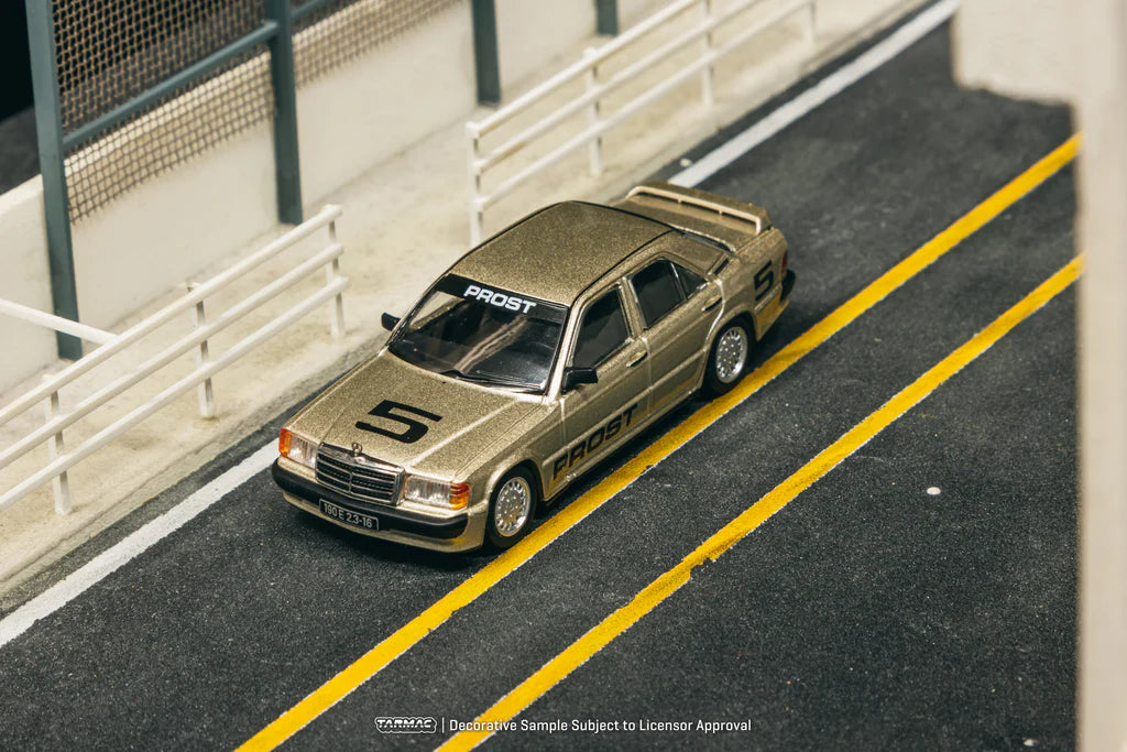 Tarmac Works 1/64 Mercedes-Benz 190 E 2.3-16 Race of Champion 1984 #5 Alain Prost - GLOBAL64