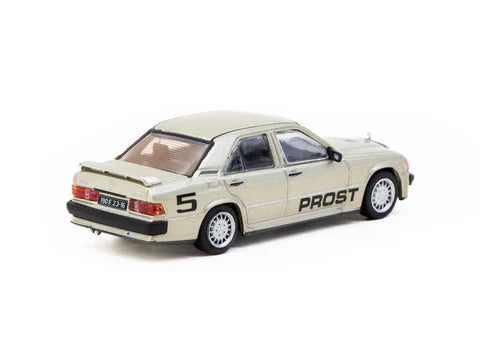Tarmac Works 1/64 Mercedes-Benz 190 E 2.3-16 Race of Champion 1984 #5 Alain Prost - GLOBAL64
