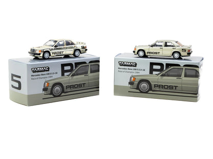 Tarmac Works 1/64 Mercedes-Benz 190 E 2.3-16 Race of Champion 1984 #5 Alain Prost - GLOBAL64