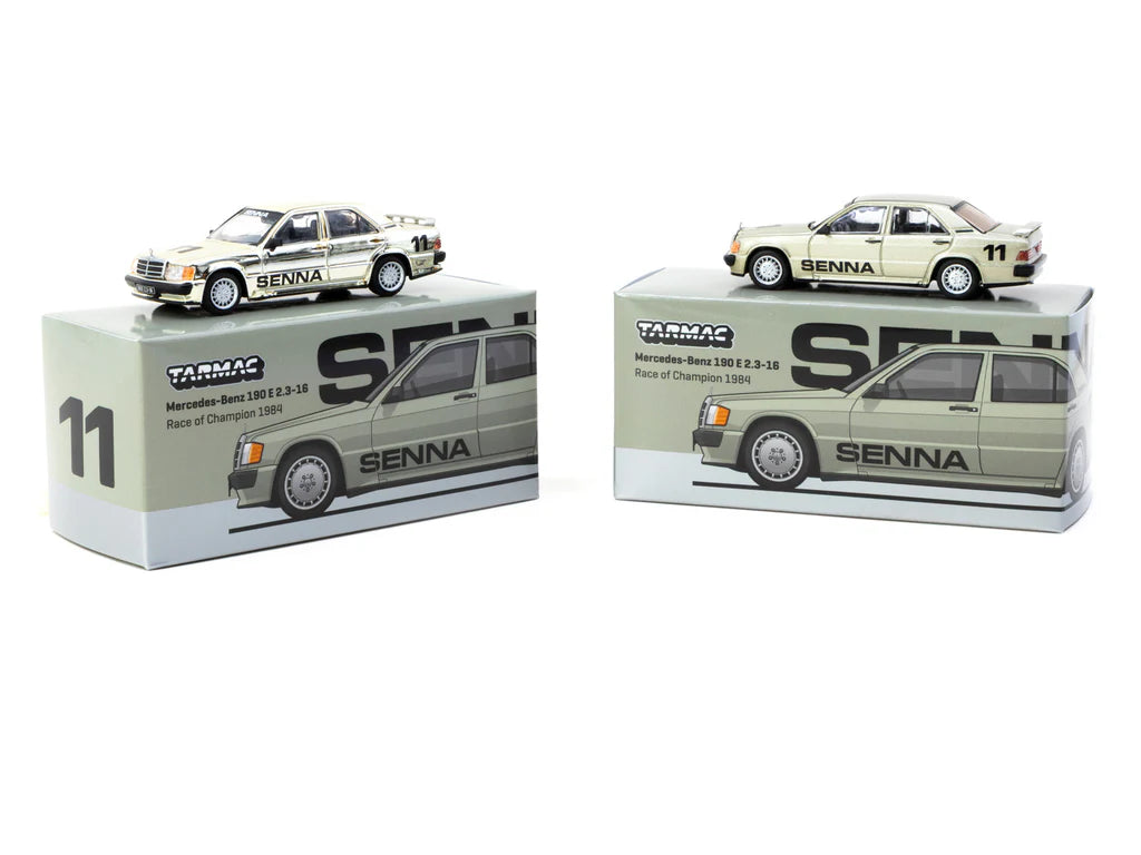 Tarmac Works 1/64 Mercedes-Benz 190 E 2.3-16 Race of Champion 1984 #11 - GLOBAL64