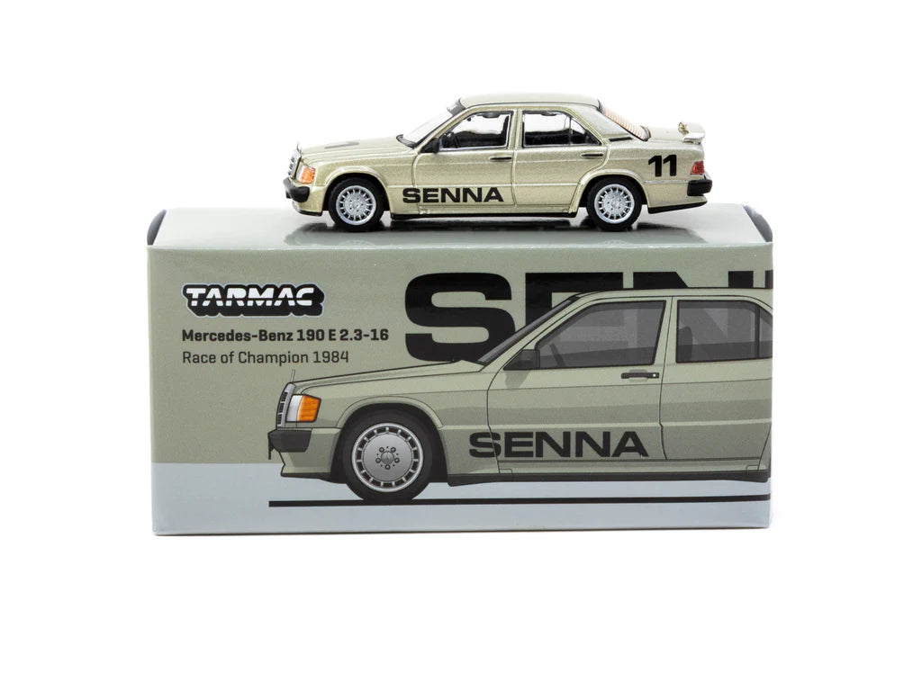 Tarmac Works 1/64 Mercedes-Benz 190 E 2.3-16 Race of Champion 1984 #11 - GLOBAL64