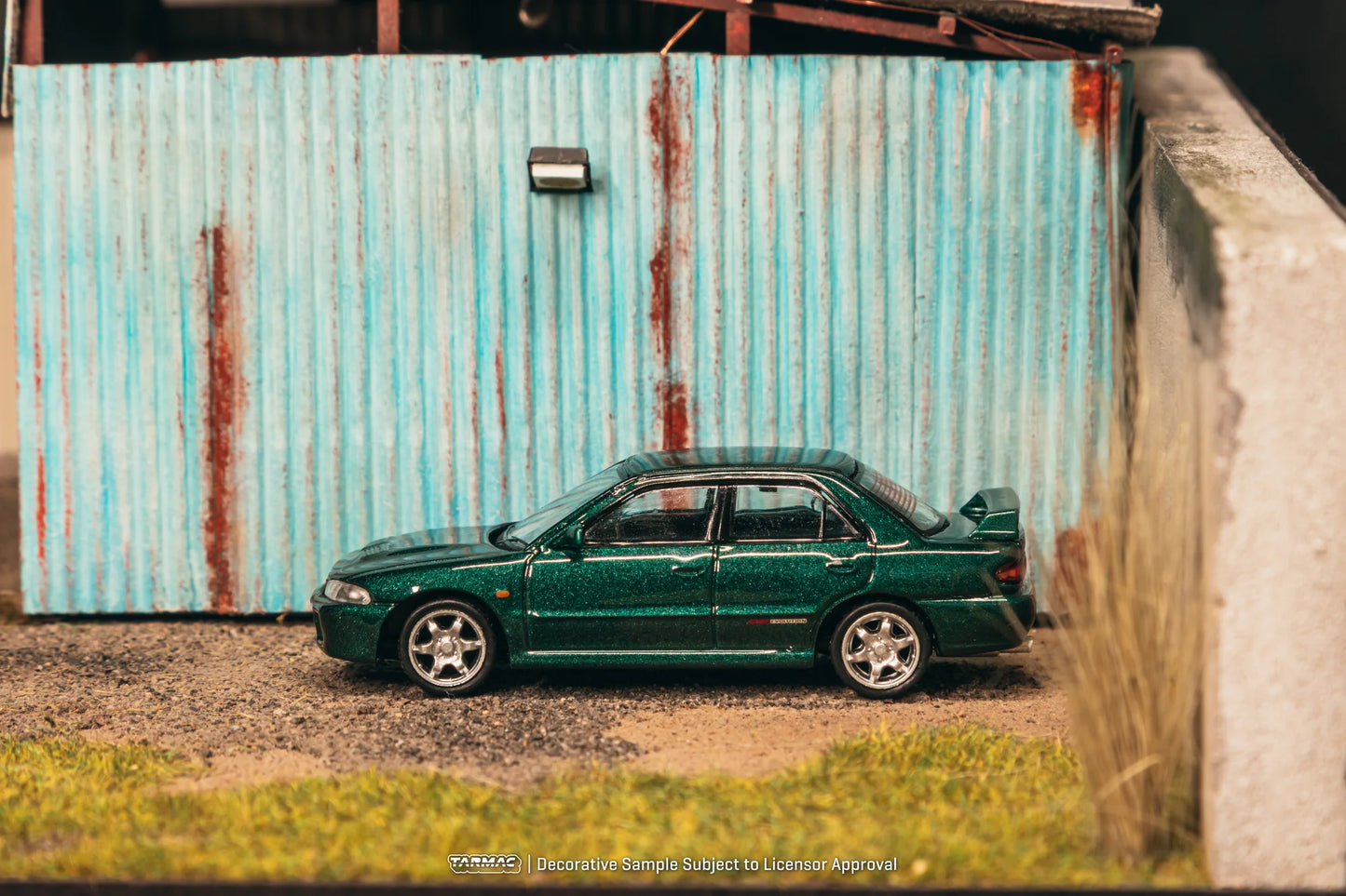 Tarmac Works 1/64 Mitsubishi Lancer GSR Evolution Green Metallic - Tarmac Works GLOBAL64