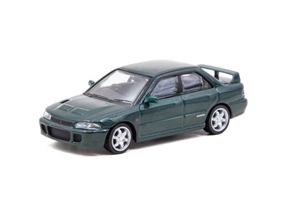 Tarmac Works 1/64 Mitsubishi Lancer GSR Evolution Green Metallic - Tarmac Works GLOBAL64