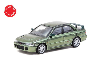Tarmac Works 1/64 Mitsubishi Lancer GSR Evolution Green Metallic - Tarmac Works GLOBAL64