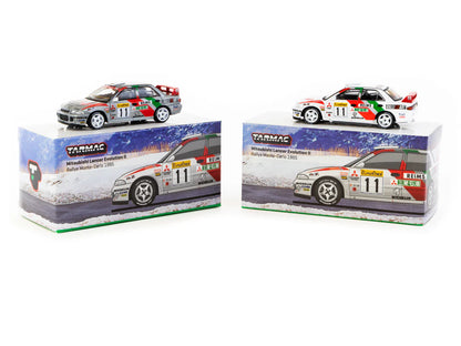 Tarmac Works 1/64 Mitsubishi Lancer Evolution II Rallye Monte-Carlo 1995 #11 GLOBAL64