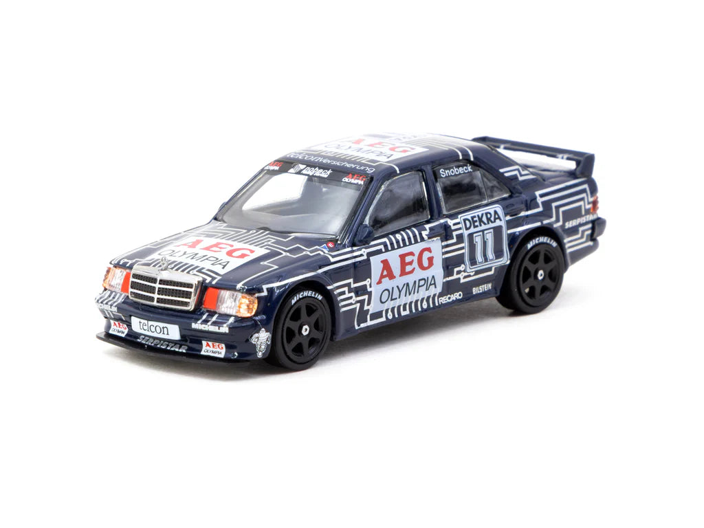 Tarmac Works 1/64 Mercedes-Benz 190 E 2.5-16 EVO 1 DTM 1989 Dany Snobeck - GLOBAL64