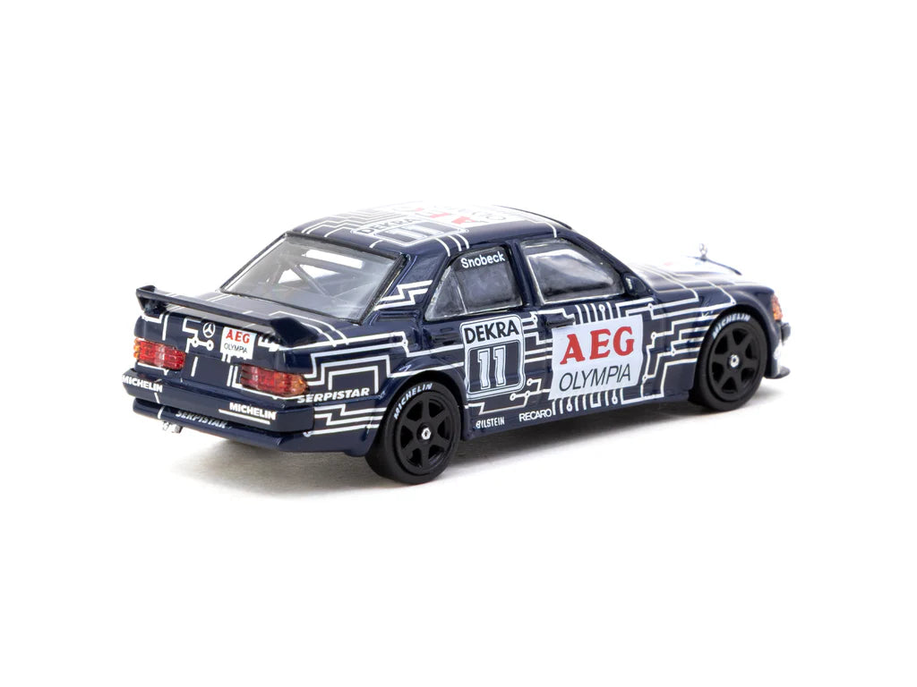 Tarmac Works 1/64 Mercedes-Benz 190 E 2.5-16 EVO 1 DTM 1989 Dany Snobeck - GLOBAL64