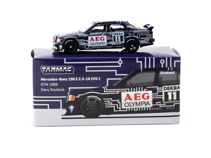 Tarmac Works 1/64 Mercedes-Benz 190 E 2.5-16 EVO 1 DTM 1989 Dany Snobeck - GLOBAL64