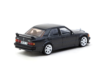 Tarmac Works 1/64 Mercedes-Benz 190 E 2.5-16 EVO 1 Blue-Black Metallic - GLOBAL64