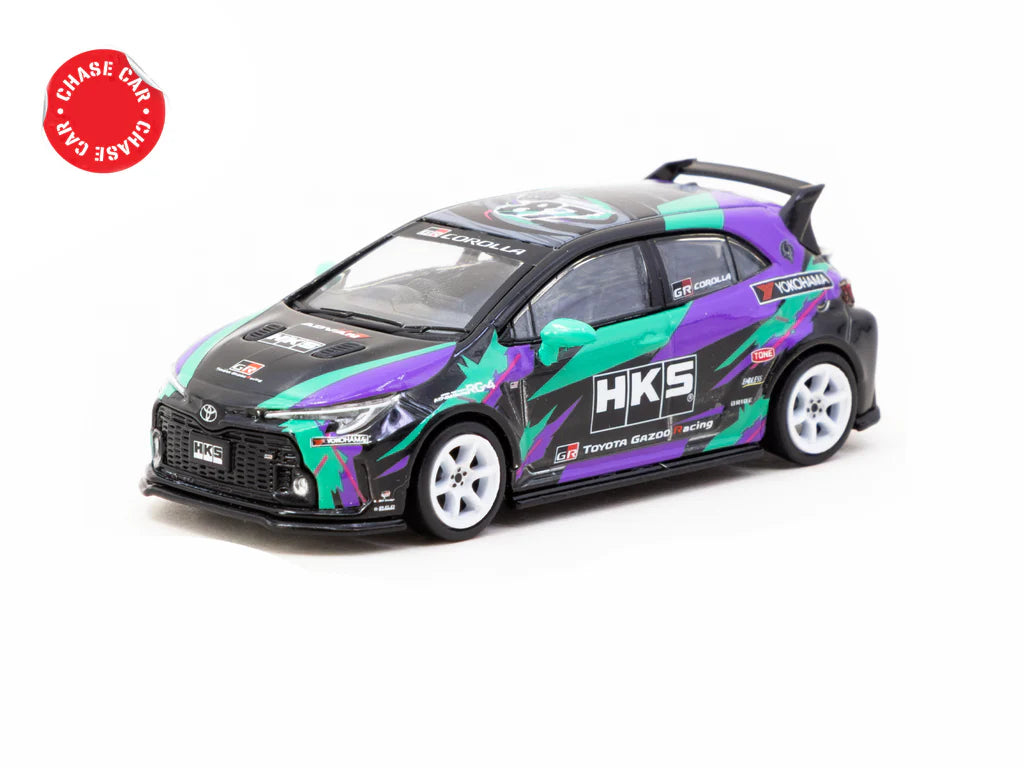 Tarmac Works 1/64 HKS Toyota GR Corolla - GLOBAL64