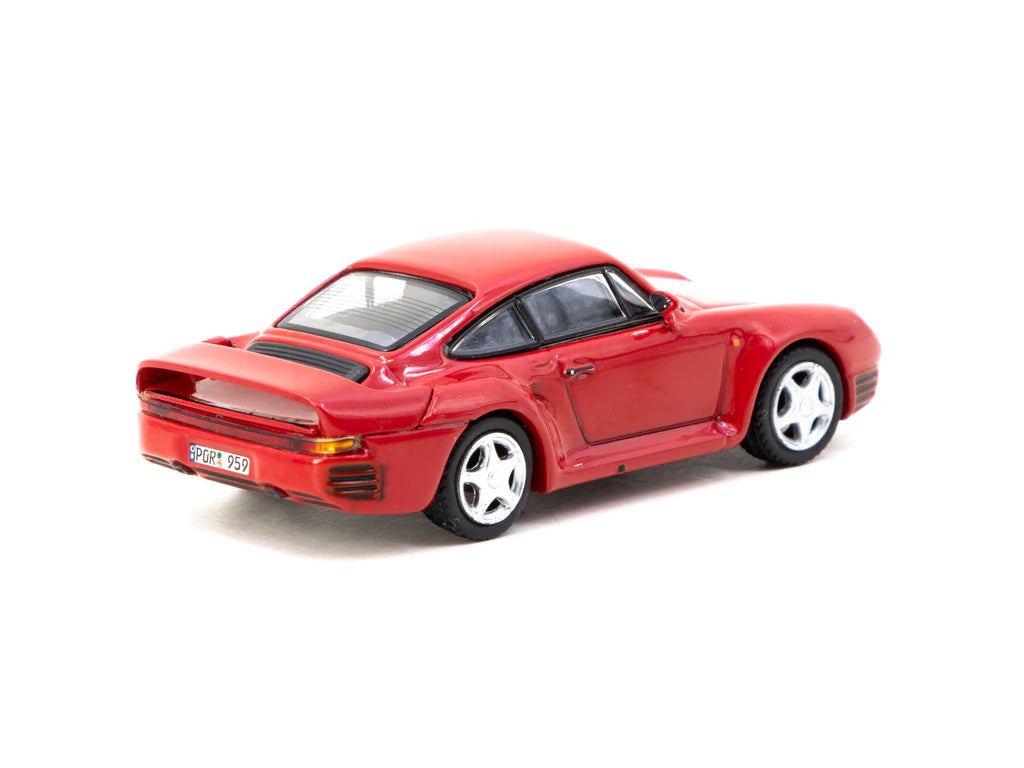 Tarmac Works X iXO Models 1/64 Porsche 959 Red - GLOBAL64 – Big