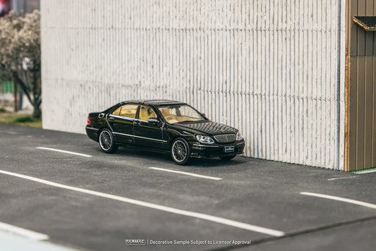 Tarmac Works 1/64 Mercedes-Benz S-Class Wald Black - GLOBAL64