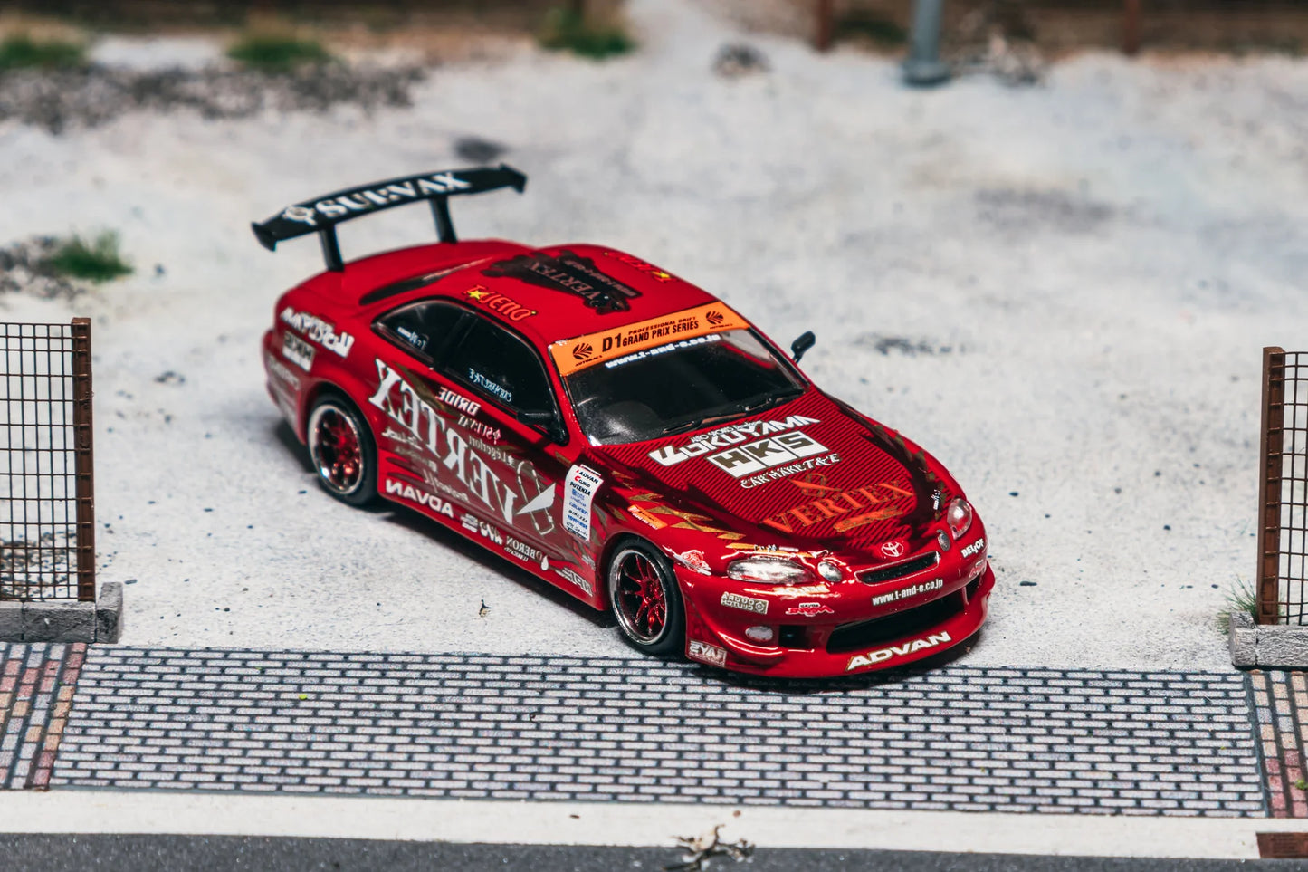 Tarmac Works 1/64 Toyota Vertex Ridge TE3005 Soarer with Tarmac Cards - GLOBAL64