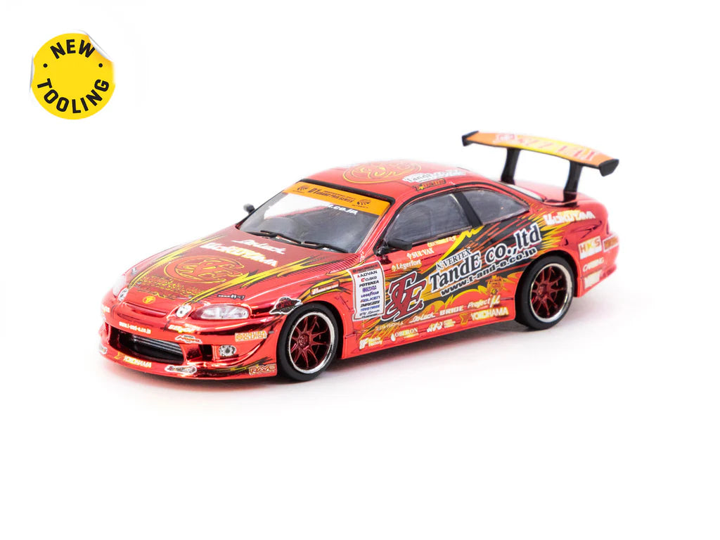 Tarmac Works 1/64 Toyota VERTEX Ridge TE3006 Soarer Chrome Red - Tokyo Auto Salon 2026 Special Edition - Tarmac Works GLOBAL64