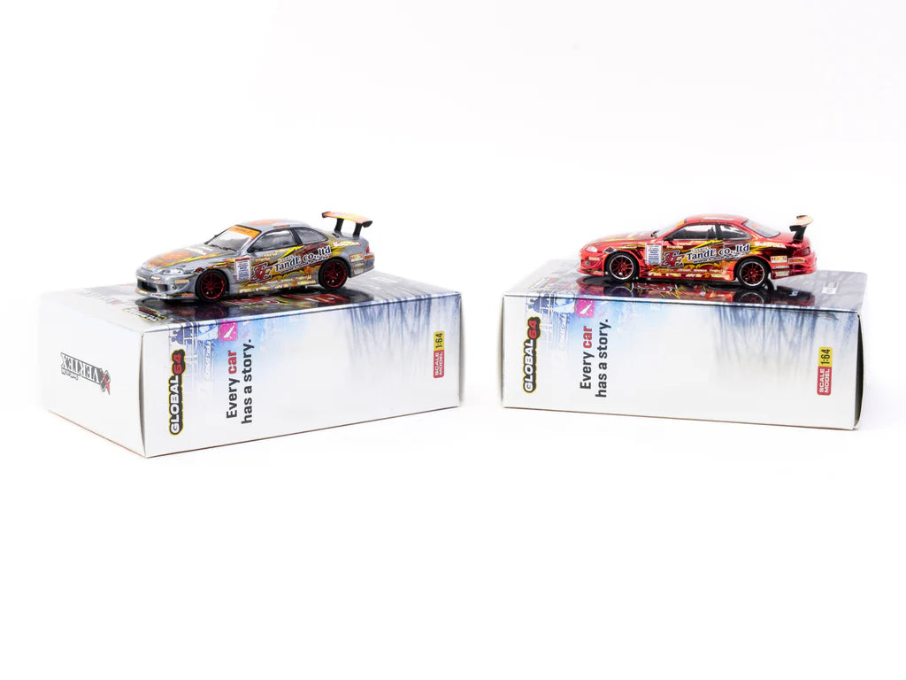 Tarmac Works 1/64 Toyota VERTEX Ridge TE3006 Soarer Chrome Red - Tokyo Auto Salon 2026 Special Edition - Tarmac Works GLOBAL64