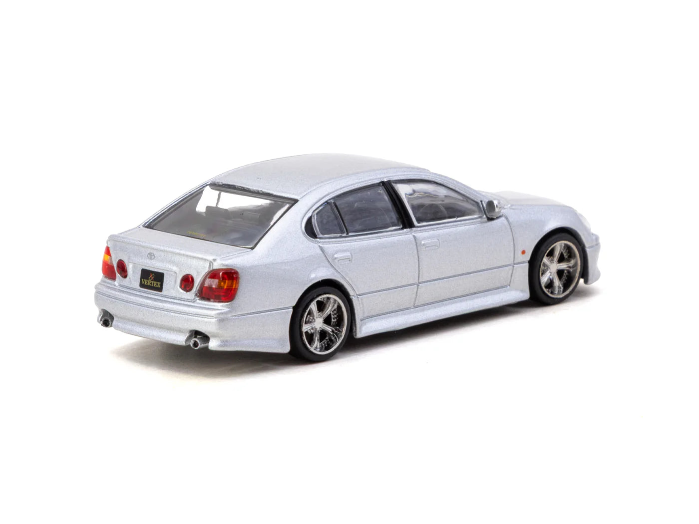 Tarmac Works 1/64 VERTEX Toyota Aristo JZS161 Silver - Tarmac Works GLOBAL64