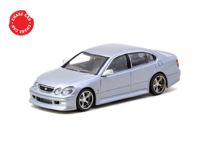 Tarmac Works 1/64 VERTEX Toyota Aristo JZS161 Silver - Tarmac Works GLOBAL64