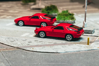 Tarmac Works 1/64 Porsche 928 S Red - Tarmac Works x iXO Models GLOBAL64