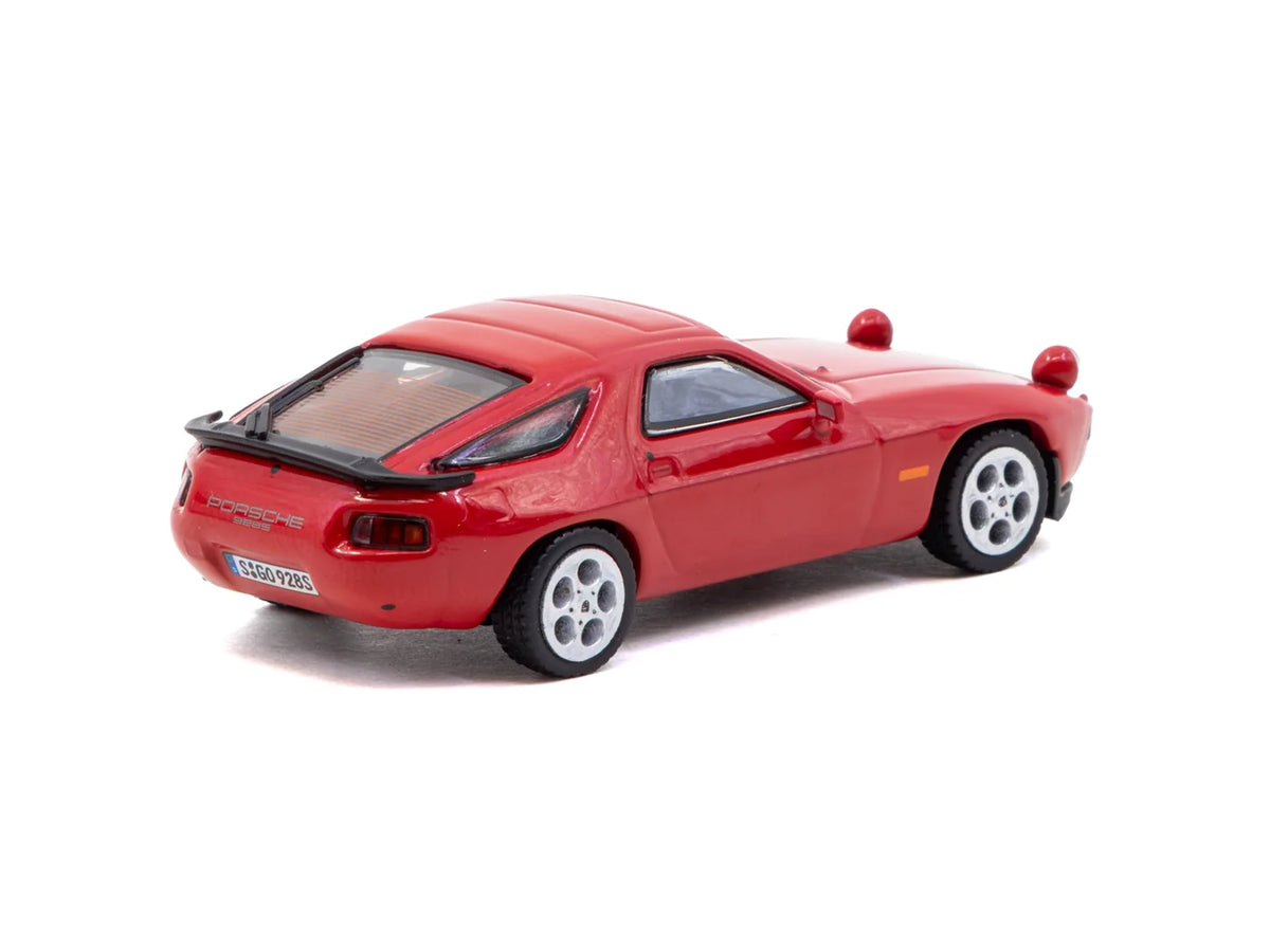 Tarmac Works 1/64 Porsche 928 S Red - Tarmac Works x iXO Models GLOBAL64