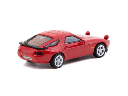 Tarmac Works 1/64 Porsche 928 S Red - Tarmac Works x iXO Models GLOBAL64