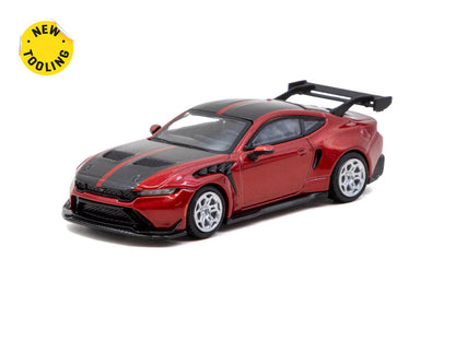 Tarmac Works 1/64 Ford Mustang GTD Red - Tarmac Works GLOBAL64