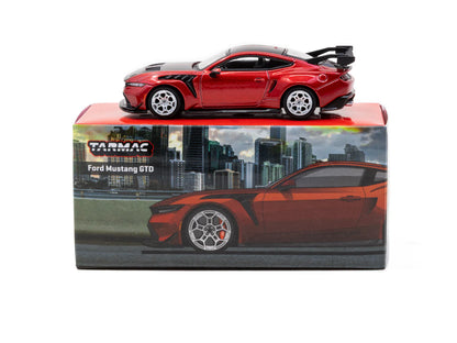 Tarmac Works 1/64 Ford Mustang GTD Red - Tarmac Works GLOBAL64