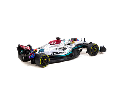 Tarmac Works X iXO Models 1/64 Mercedes-AMG F1 W13 E E Performance Miami Grand Prix 2022 #63 George Russell- GLOBAL64