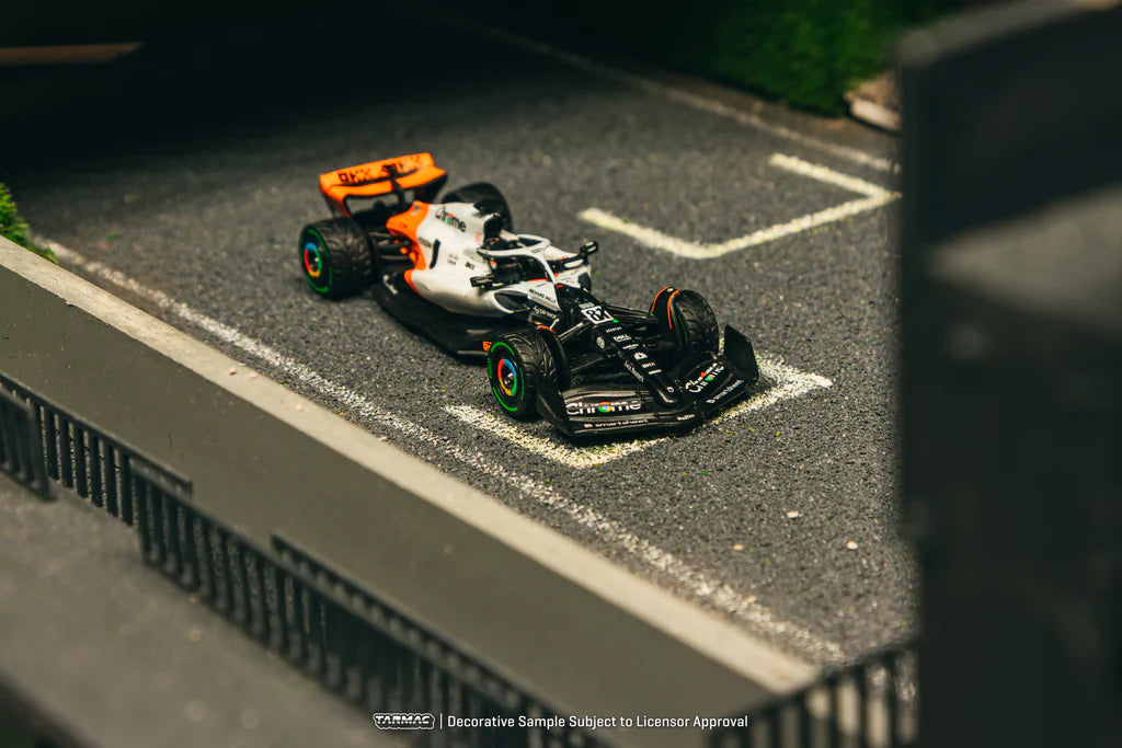 Tarmac Works X iXO Models 1/64 McLaren MCL60 Monaco Grand Prix 2023 Oscar Piastri - GLOBAL64
