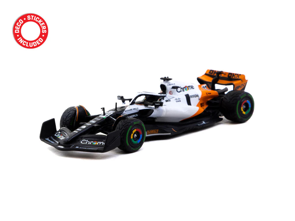 Tarmac Works X iXO Models 1/64 McLaren MCL60 Monaco Grand Prix 2023 Oscar Piastri - GLOBAL64