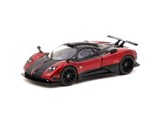 Tarmac Works 1/64 Pagani Zonda Cinque Rosso Dubai - GLOBAL64