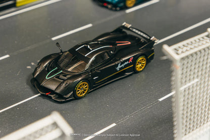 Tarmac Works 1/64 Pagani Huayra R Matt Black Carbon Fiber - GLOBAL64 (Limited in 3,552pcs in production)