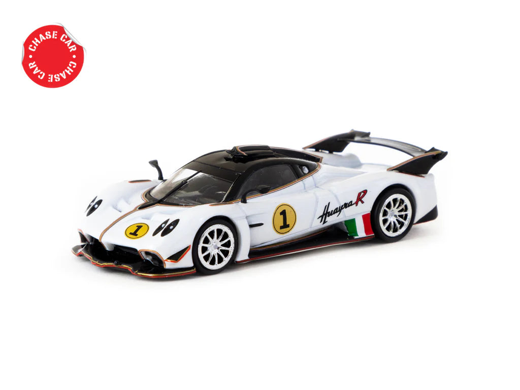 Tarmac Works 1/64 Pagani Huayra R Bianco Benny - LAMLEY Special Edition - GLOBAL64
